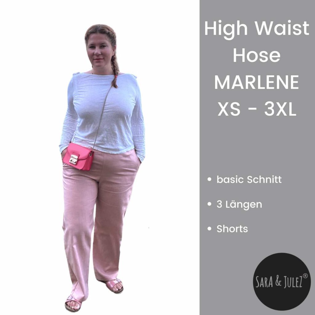 Größe Ladies 52 32 Waist High MARLENE - Basic Hose